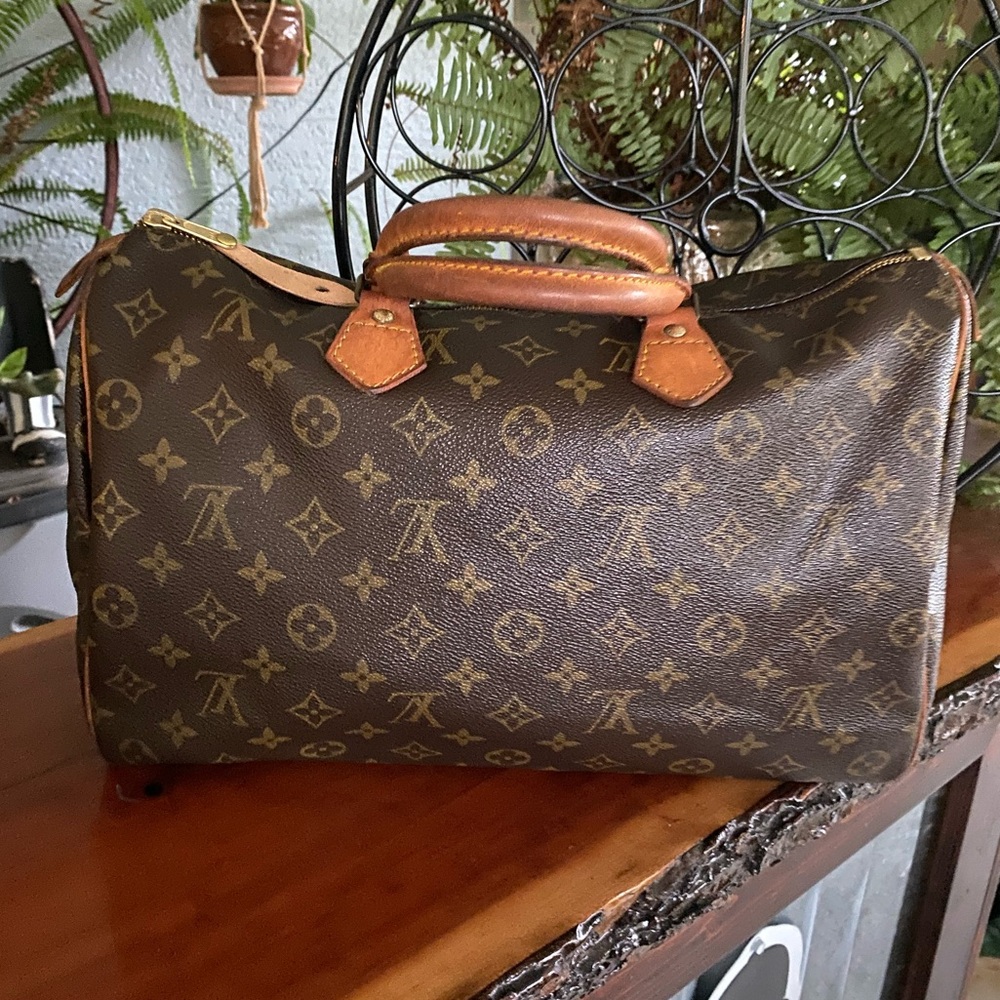 Louis Vuitton Monogrammed Speedy 35
